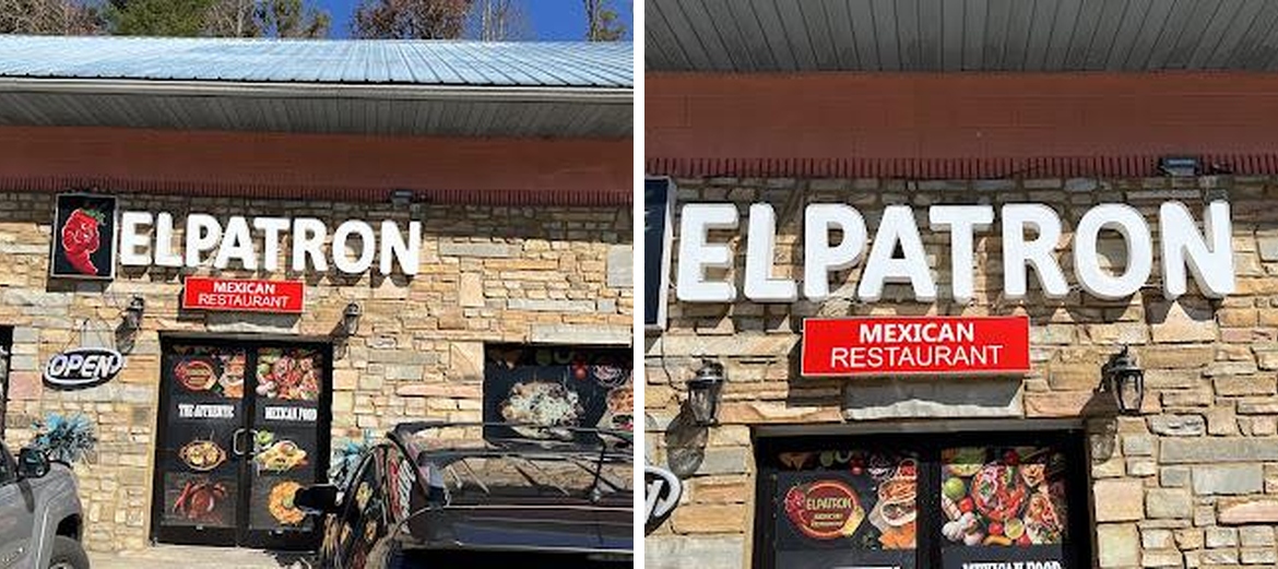El Patron Menu
