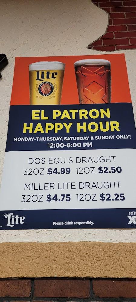 El Patron Menu image 4